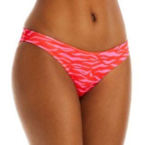 Peixoto Ladies Hot Pink & Orange Zebra Print "Bella" Bikini Bottoms, NWT